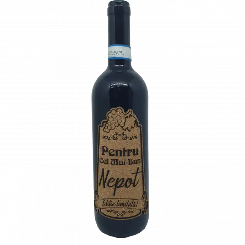 Pentru cel mai bun nepot, eticheta pluta cu mesajv