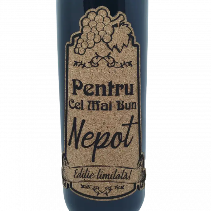 Pentru cel mai bun nepot, eticheta pluta cu mesajv