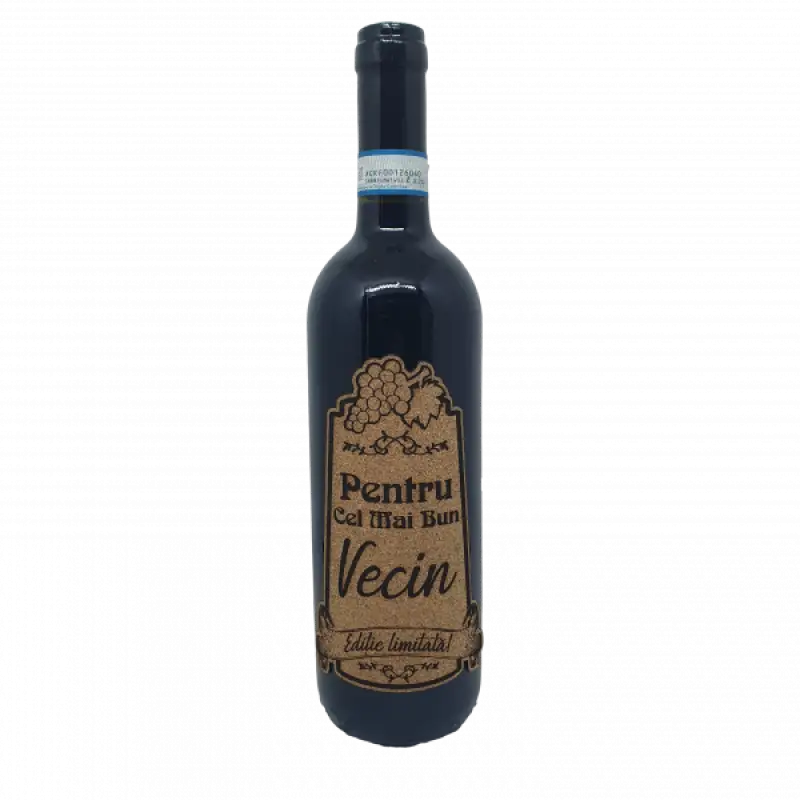Pentru cel mai bun vecin, eticheta pluta cu mesaj