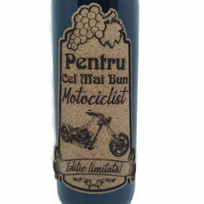 Pentru cel mai bun motociclist retro, eticheta pluta cu mesajv