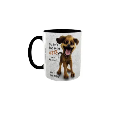 You don`t have to be crazy, cana ceramica, 330ml