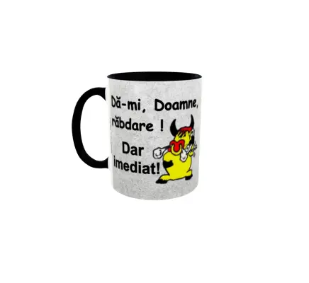 Da-mi, doamne, rabdare!, cana ceramica, 330ml