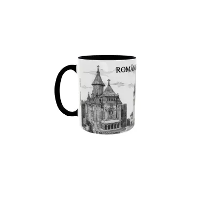 Timisoara, cana ceramica, 330ml, model 1