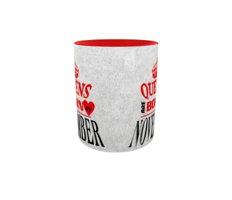 November, queens are born in, cana ceramica, 330ml, cgs1110k