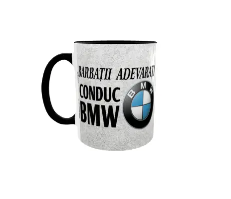 Barbati adevarati conduc bmw, cana ceramica, 330ml, cgs1149
