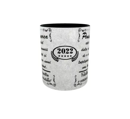 Pensionarea este rodul muncii ( anul curent ), cana ceramica, 330ml, cgs1210a