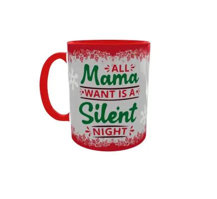 All mama whants is a silent night, cana ceramica, 330ml, cgs1243