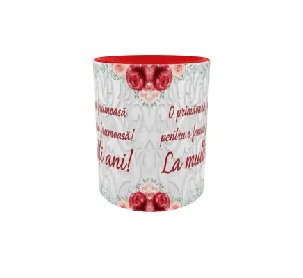 O primavara frumoasa, cana ceramica, 330ml, cgs1300