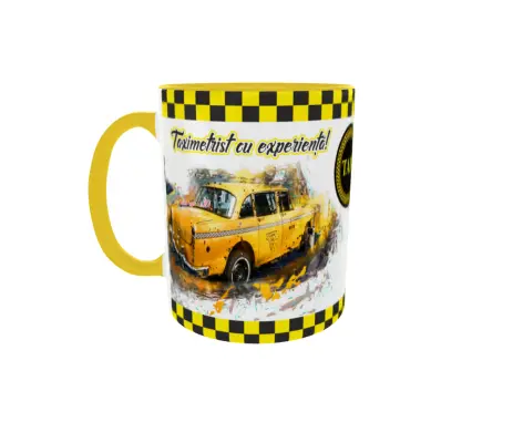 Taximetrist cu experienta, cana ceramica, 330ml, cgs1384