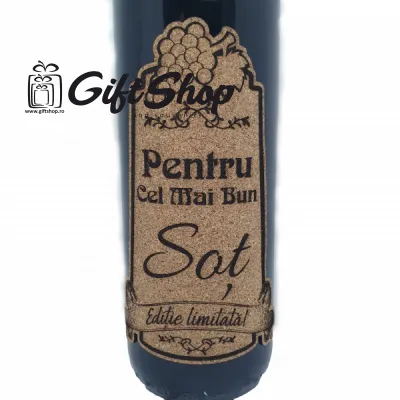 Pentru cel mai bun sot, editie limitata, vin rosu cabernet sauvignon, demisec, 750ml, 13.5% alcool